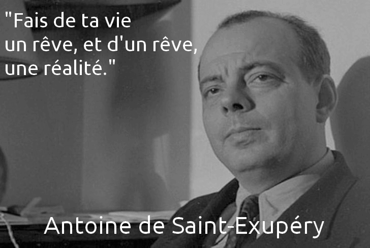 Citation Antoine de Saint-Exupéry